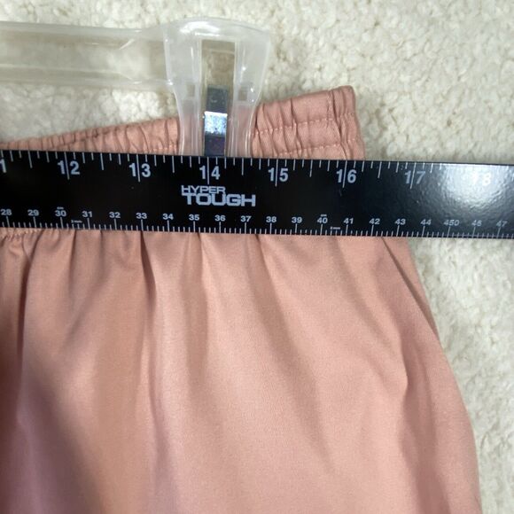 Alfred Dunner Pants Womens Sz 16 Salmon Elastic Waist Loose Fit Grannycore - Picture 8 of 9